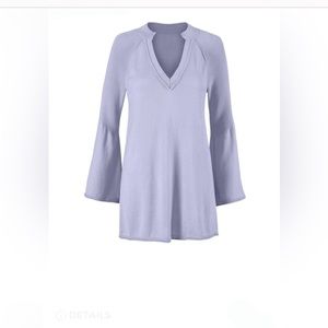 Cabi Cassidy tunic sweater size M lavender